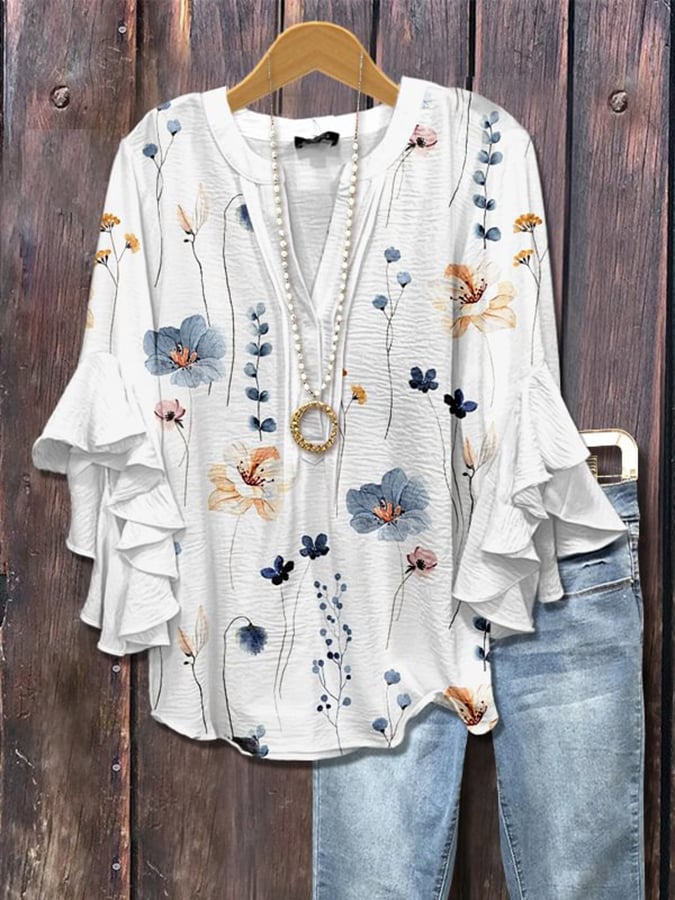 Lyra | Meadow Whisper Blouse