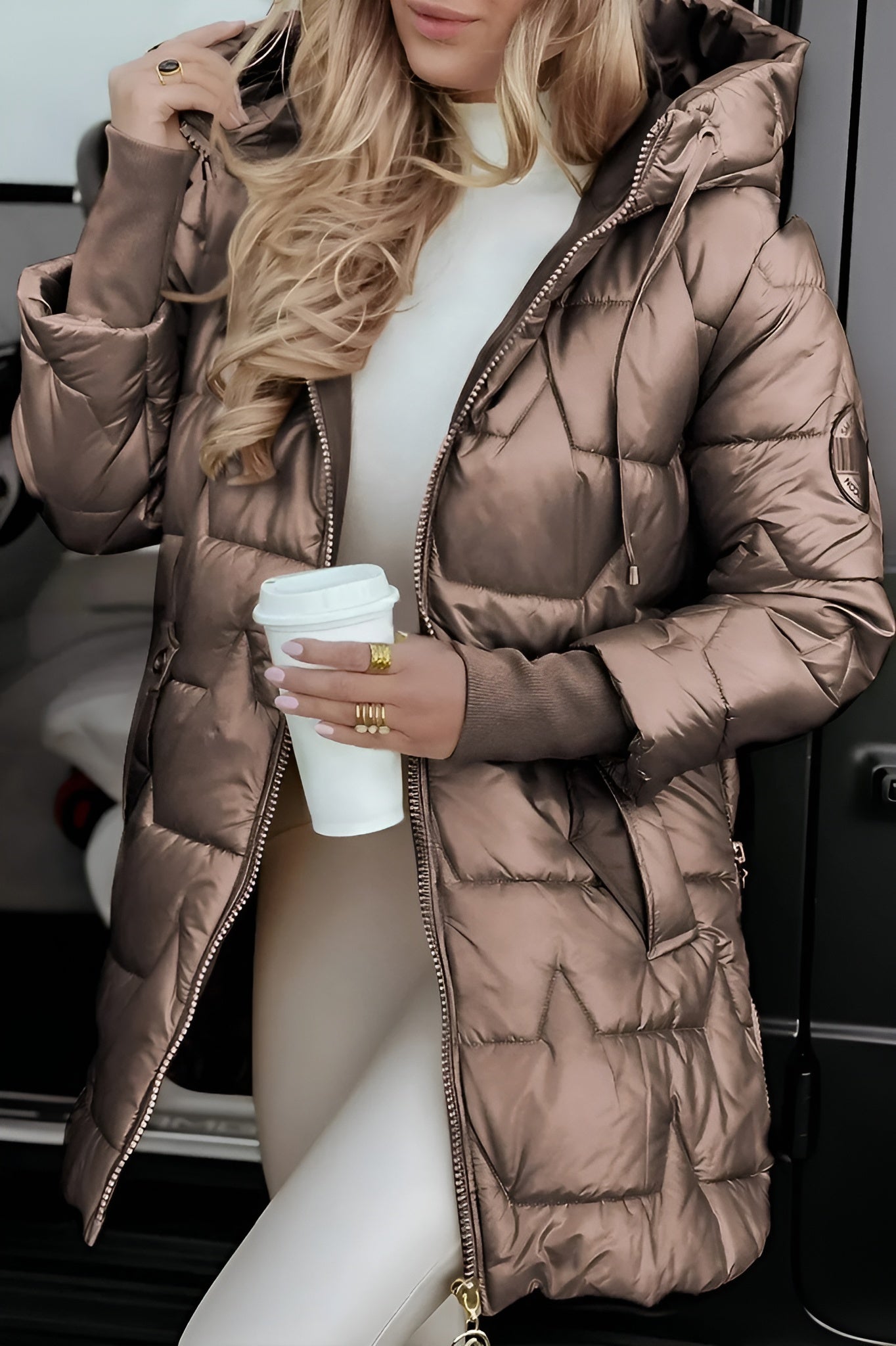 Elise™ | Elegant Winter Coat with Hood