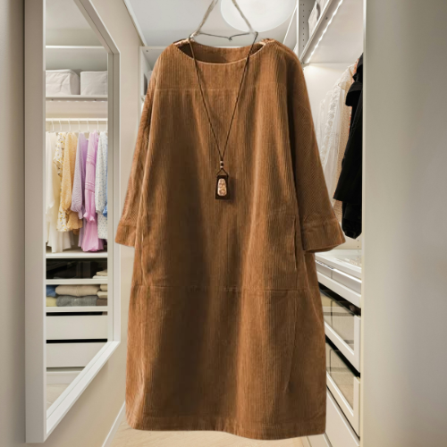 Lyla™ | Corduroy Tunic Dress
