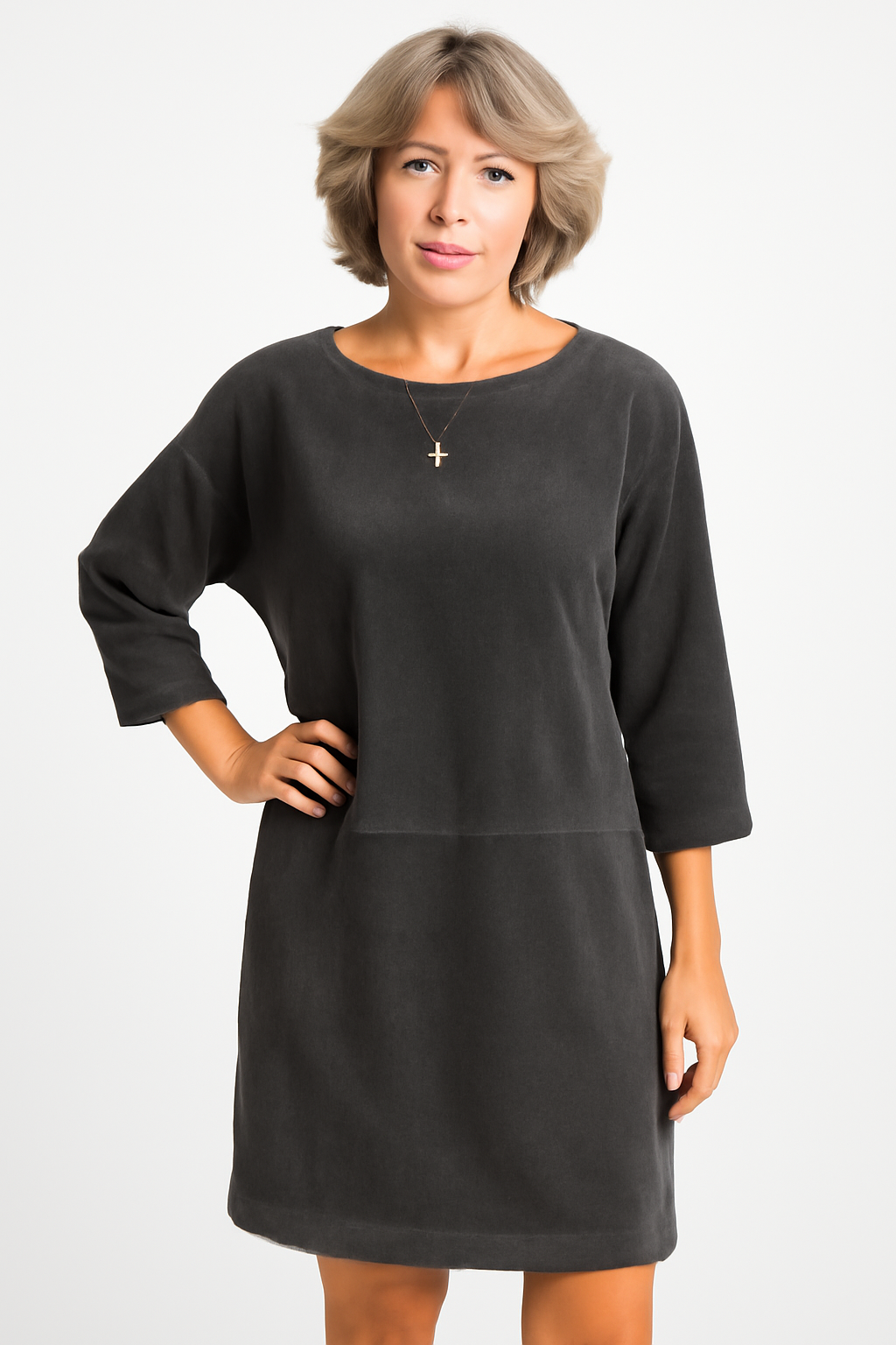 Lyla | Corduroy Tunic Dress
