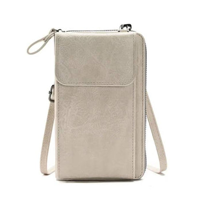 Grace™ Chic Compact | Classic Leather Handbag
