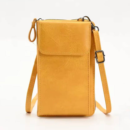 Grace™ Chic Compact | Classic Leather Handbag