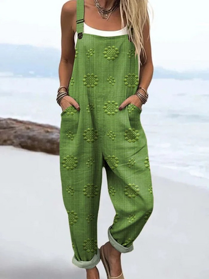 Petra | Bloom Dot Overalls
