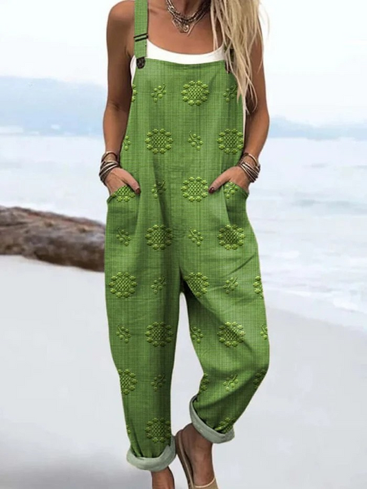 Petra | Bloom Dot Overalls