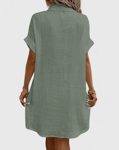 Gianelleza™ | Sophisticated Midi Summer Dress